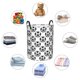 thumbnail image 4 of Fotbe Happy Soccer Cesto de Ropa con Asas, Cesto Impermeable de Gran Capacidad, Bolsa de Lavado para Dormitorio, Cesto de Ropa con Ruedas y Asas-Small, 4 of 6