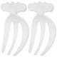 thumbnail image 1 of 2 piezas de ensalada de plástico Ensalada de ensalada reutilizable horquillas de vegetales para mezclar horquillas, 1 of 5