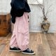 thumbnail image 5 of Pantalones largos para niños y niñas, pantalones de trabajo de color sólido, pantalones holgados informales con piernas versátiles, pantalones de algodón para niño, 5 of 8