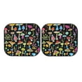 thumbnail image 7 of Fotbe Bright Mushrooms 2-Piece Car Windshield Sun Shade | Sun Blocker for Car Windshield | Foldable Automotive Interior Accessories for Sun Protection-Large, 7 of 7