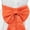 Orange, variant on Kids Toddler Girls Navy Blue Flower Girls Dress Formal Wedding Pageant Party Dress