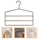 thumbnail image 2 of Percha para pantalones Percha para pantalones Percha multicapa Percha de 3 niveles que ahorra espacio, 2 of 8