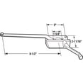 thumbnail image 2 of Right hand Casement Window Operator, Bronze, 9-1/2 In., - H 3569, 2 of 2