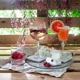 thumbnail image 5 of Bormioli Rocco America '20s 8.5 oz Cocktail Glasses - Set of 4, Vintage-Inspired Teardrop Detail & Decorative Stem, Glass Clarity with Laser Cut Rim - Elegant Drinkware for Cocktails, Made in Italy, 5 of 7
