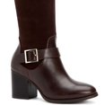 thumbnail image 3 of Giani Bernini Women's Jessaa Wide Calf Tall Boots Brown Size 8, 3 of 3