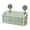 Green-FA, variant on Bathroom, Kitchen, Washbasin Storage Rack,Shower Caddy Suction Cup Plastic Shower Basket Organizer No Drilling Removable Shower Shelf For Bathroom Storage & Kitchen One Second Installation Rustproof