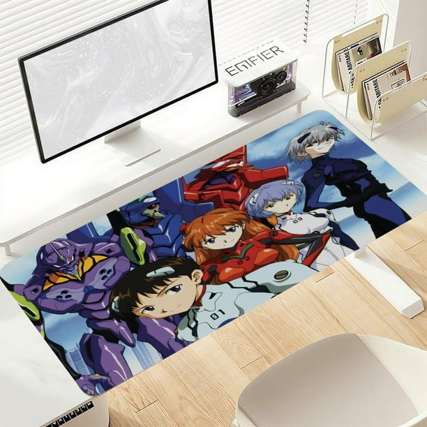 NEON GENESIS EVANGELION-themed extra-large Non-Slip Base leather