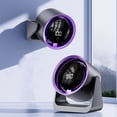 thumbnail image 7 of Yyuenw Desktop Turbo Fan, Bladeless Fan with Digital Display, Low Noise & USB Charging, Ideal for Office and Home Use, 7 of 7