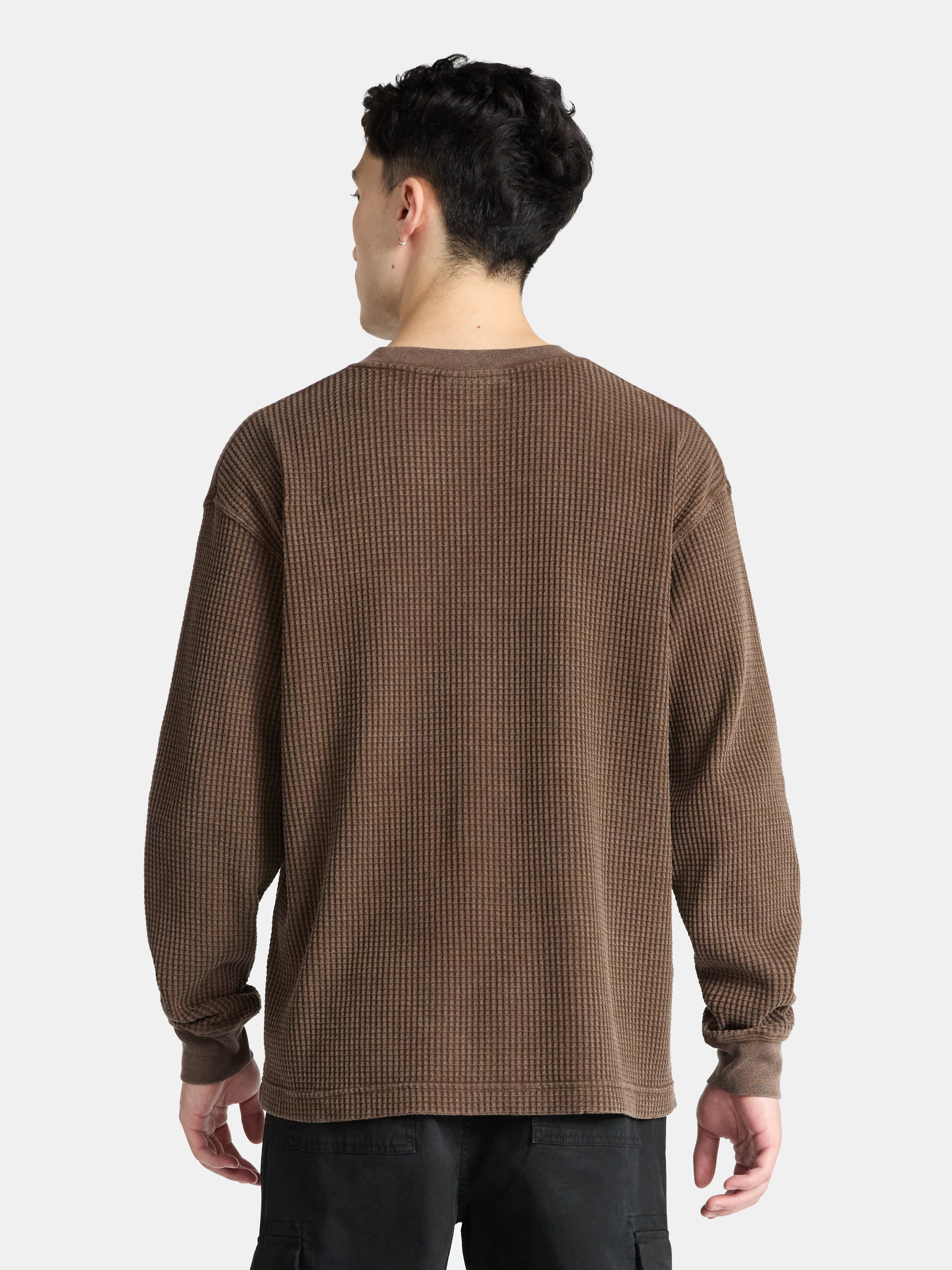 ⑳【新品、タグ付き】GOOD GRIEF Border Thermal Top No Boundaries Thermal Tee with Long Sleeves, Men's & Big