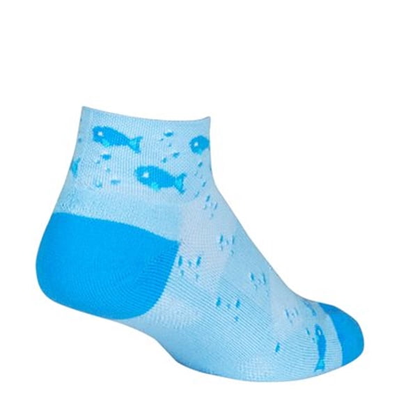 SockGuy Channel Air 2 inch Socks - Fishy - CHFISHY (Fishy - S/M)