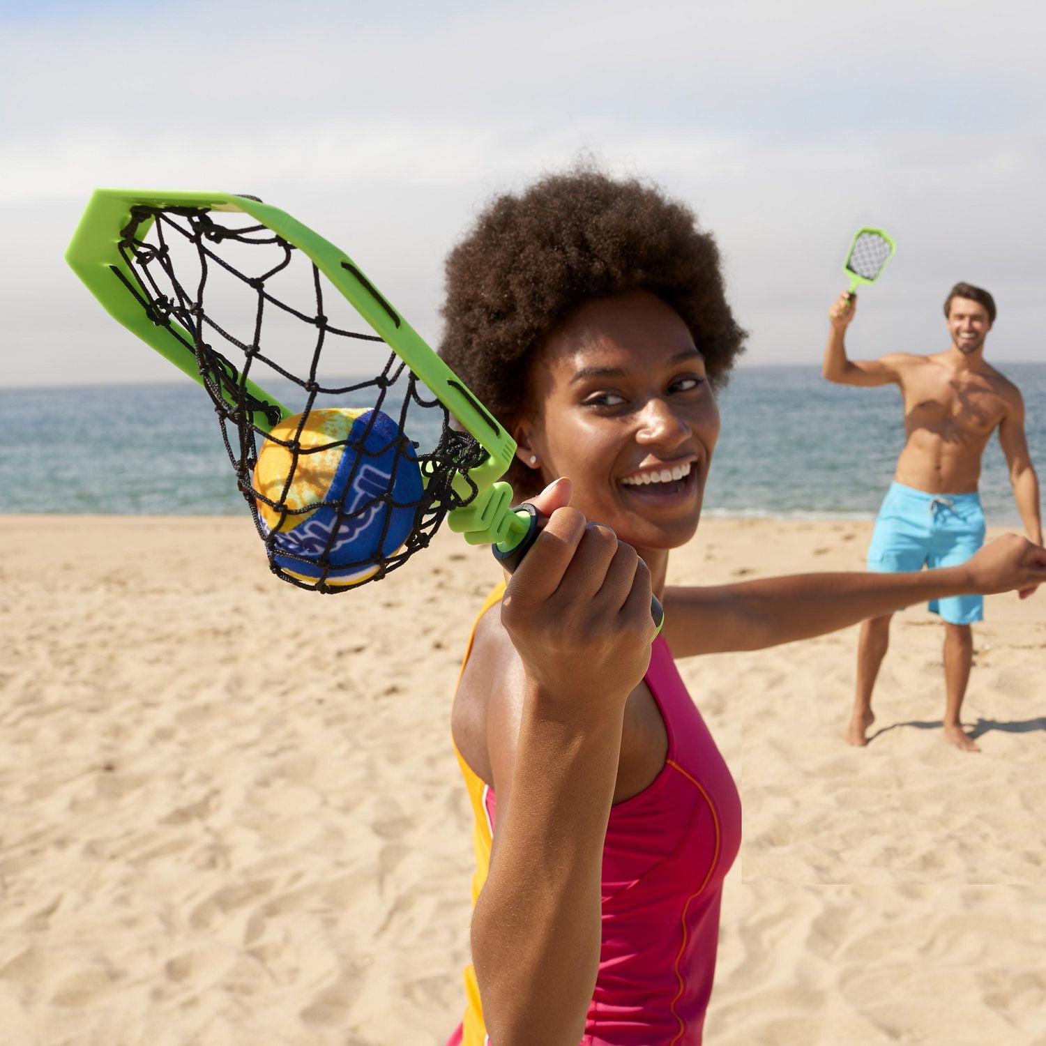 Franklin Sports Model #53200K2 Throw ‘N Splash Spring Grip Game