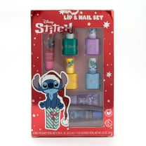 Stitch Lip & Nail Set, 8 Pieces, Multiple Colors, Ages 8 