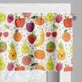 thumbnail image 3 of Ambesonne Fruits Window Valance, Banana Smile Theme, 54" X 18", Multicolor, 3 of 5