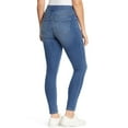 thumbnail image 6 of Nine West Women's Stretch Denim Mid-Rise Elastic Waist Heidi Pull On Pants (Getty, 14), 6 of 14
