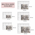 thumbnail image 6 of Gray Marble Outdoor Rug 5x8 Ft, Non Slip Washable Area Rug, Farmhouse Vintage Abstract Ombre Texture Patio Rugs Carpet Runner, Large Floor Mat for Indoor/Outdoor Deck Porch Camping, 6 of 8