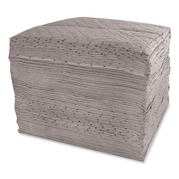 Hospeco ASSRBP Taskbrand All Sorb Industrial Sorbent Pad, 0.11 Gal, 15 X 18, 200/carton