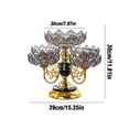 thumbnail image 2 of Dvumao Kitchen Accessories, Multi Layer Rotating Fruit Tray For Household Use Living Room Fruit Tray, Party Favors, 2 of 7