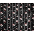 thumbnail image 4 of oneOone Polyester Spandex Black Fabric Merry Christmas Craft Projects Decor Fabric Printed By The Yard 56 Inch Wide-BGL, 4 of 4