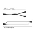 thumbnail image 5 of Cables de extensión y divisores para tira de luz LED RGB Underglow, 5 of 5