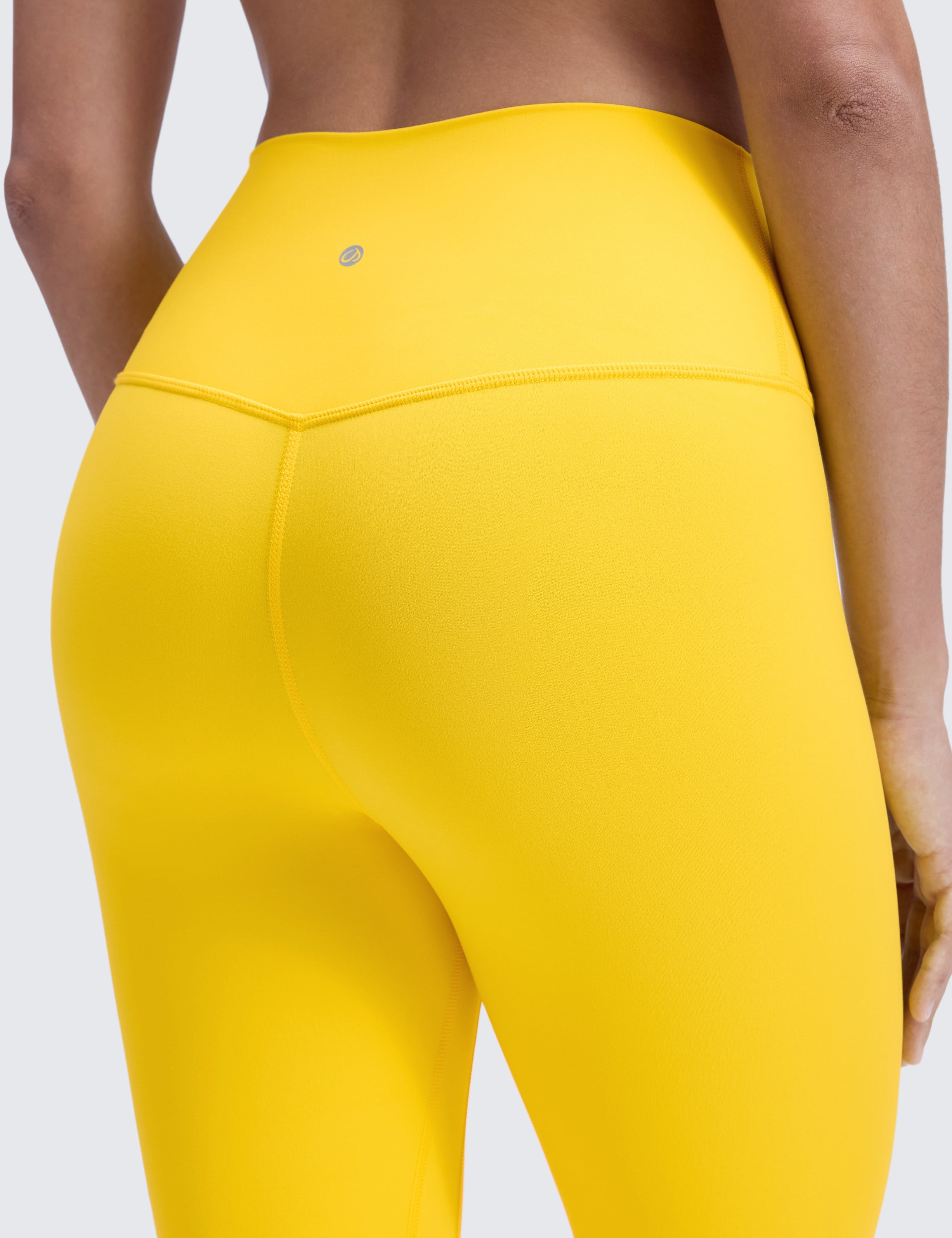 CRZ YOGA Womens Brushed Naked Feeling Workout Leggings 25 Inches High Waist