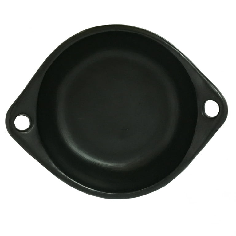 Black Clay, La Chamba Round Saute Pan