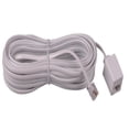 thumbnail image 1 of Cordon Modulaire de Ligne Téléphonique 3.7 m / 12 Pieds - Blanc, 1 of 1