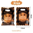 thumbnail image 2 of Belanttega 50 Pack Whiskey Party Favor Bag Aged to Perfection Waterproof Goodie Bags with Die Cut Handles Vintage Barrel Pattern Glossy Plastic Gift Bags for Adult Mature Man Birthday Party Decor, 2 of 6