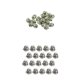 thumbnail image 1 of 40 piezas de de plata , espaciadoras de aleación de Buda, se ajustan a la fabricación de joyas, 1 of 9