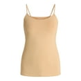 thumbnail image 3 of Time and Tru Women's Cami with Adjustable Straps, Sizes XS-XXXL, 3 of 5