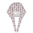 thumbnail image 3 of Scrub Caps Women Men - Pink Anchor Stripes Helm Vintage Soft Comfy Waterproof Adjustable Working Cap Scrub Hats Surgical Caps for Women Men With Sweatband, Nurse Caps for Women Men, 3 of 6