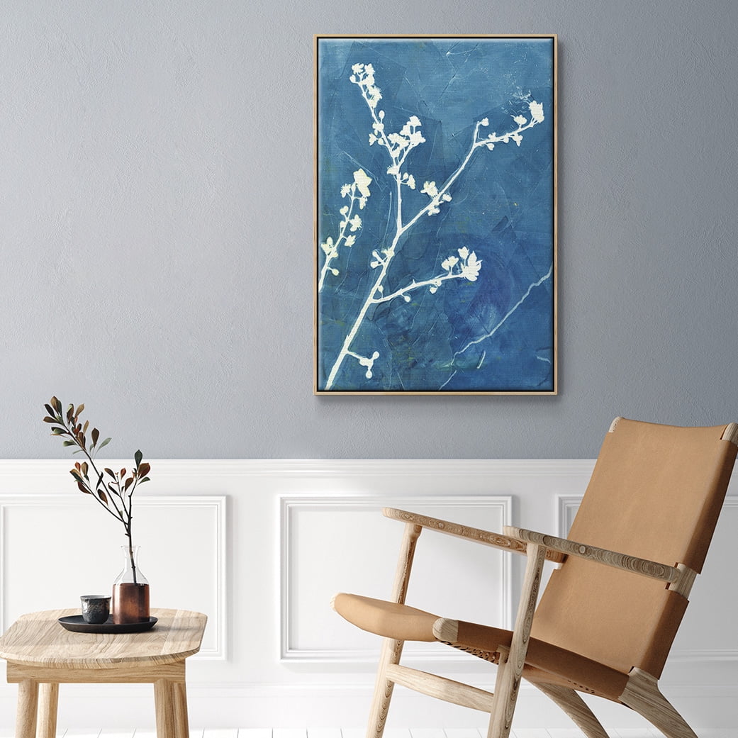 Believe Framed Premium Gallery Wrapped Canvas - Ready to Hang - 25 x 37 - Natural Wood Floating Frame