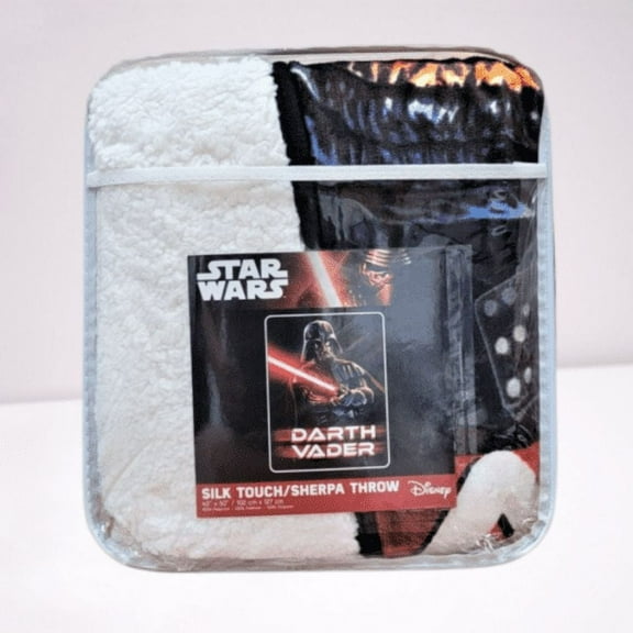 Star Wars Saber of dark 40" x 50" throw super soft cozy warm blanket fleece for kids