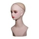 thumbnail image 1 of Mannequin Head Hat Rack Stand con maquillaje para diademas Spares Bufandas Uso personal Entrenamiento de peluquería, 1 of 9