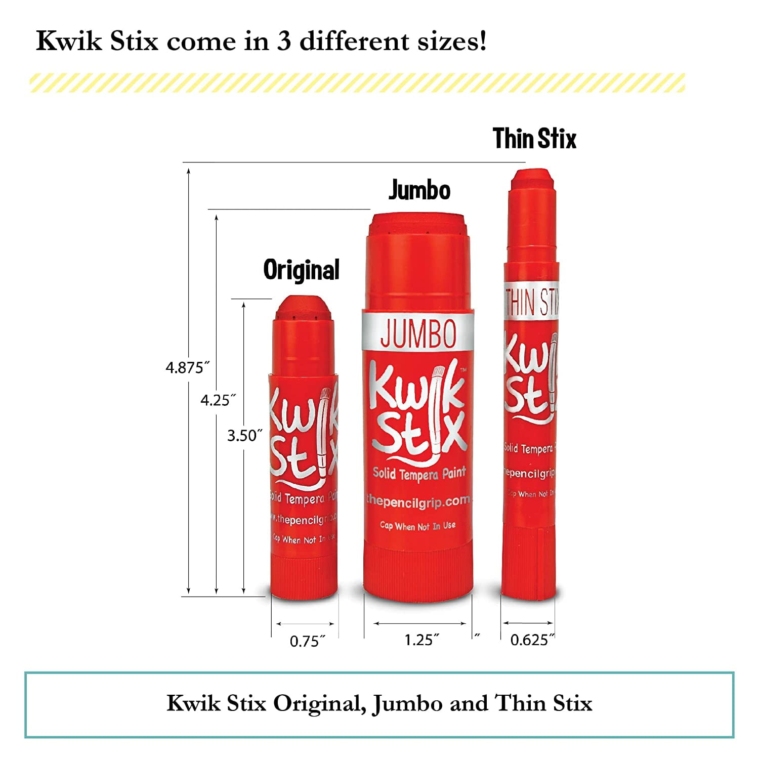Kwik Stix: Solid Tempera Paint Sticks - Sugar, Spice and Family Life