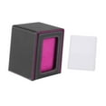 thumbnail image 4 of DYNWAVECA Card Deck Box Card Deck Storage Box, Transparent Window Album Card Holder Case Card Cards Case TCG Cards Protector Decks Case black, 4 of 10