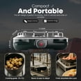 thumbnail image 3 of Cocina de campamento a gas Gas One PS-1500MB portátil de 10,000 BTU, 3 of 7