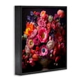 thumbnail image 4 of Stupell Industries Dark Full Bouquet Botanical & Floral Painting Black Framed Art Print Wall Art, 12 x 12, 4 of 10