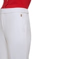thumbnail image 2 of Pantalones Tommy Hilfiger con forma de sloane recortado, tobillo marfil, talla 6, para mujer, 2 of 3