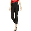INC International Concepts Women's Side-Zip Skinny Pants Black Size 8