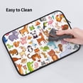 thumbnail image 6 of Bingfone Animal Cartoon Style Laptop Sleeve Case 13 Inch, 360° Protective Computer Carrying Bag, 6 of 9
