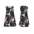 thumbnail image 7 of Disketp Watercolor Floral for Women's Sleeveless Dress Womens Summer Dresses Beach Casual Loose Dress, 7 of 7