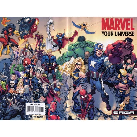Marvel: Your Universe Saga #1 VF ; Marvel Comic Book
