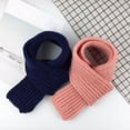 thumbnail image 2 of Bangcool Kids Knitted Scarf Simple Solid Color Long Warmer Scarf Toddler Winter Scarf, 2 of 10