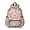 Pink Baseball Gear, variant on Pink Baseball Gear Pattern Backpack for School, Cute School Bag with Adjustable Shoulder Straps and Padded Back, 13.4"x11"x4.7"