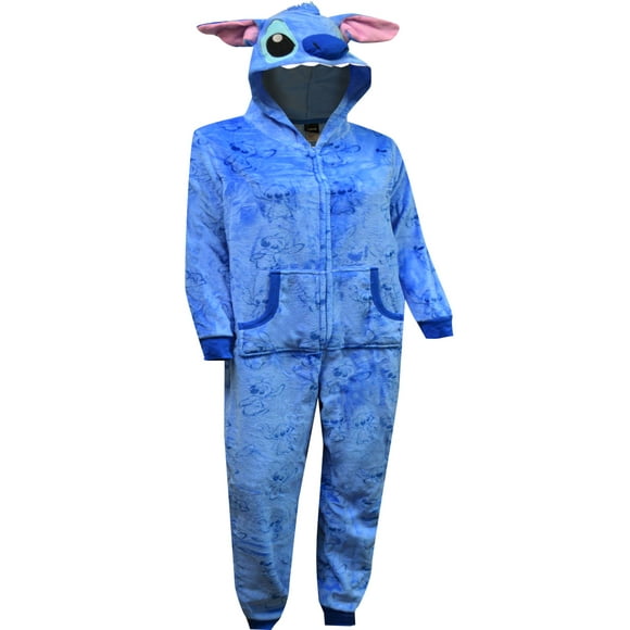 Disney Womens Disney's Lilo And Stitch Dress Like Stitch One Piece Pajama (Large)