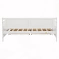 thumbnail image 3 of Twin Size Pine Wood Daybed with Storage - White|Adaptable Any Place, 3 of 26