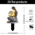thumbnail image 3 of Outdoor Mothers Day Decorations Yard Art, Yard Statues Outdoor and Garden, Garden Sculpture for Outside, 2D Flat Ornament(1PC), 3 of 7