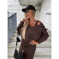 thumbnail image 5 of winter-new-european-and-american-sleeveless-dress-hooded-hoodie-short-top-suit, 5 of 8