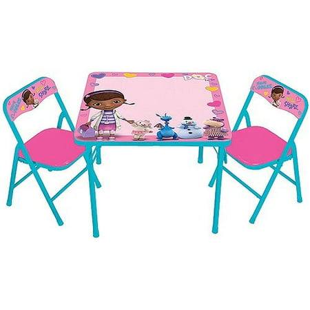 Disney Doc McStuffin Erasable Activity Table and Chairs Set ... Disney Doc McStuffin Erasable Activity Table and Chairs Set ...