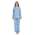 thumbnail image 3 of Kolipajam 100% Cotton Pajamas for Women Long-Sleeve Pjs Cozy Button Down Boyfriend Sleepwear XL, 3 of 5